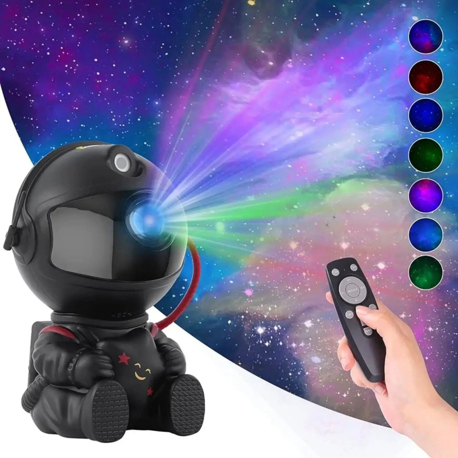 Astronaut Projection Light Ambiance Starry Galaxy Nightlight Bedside