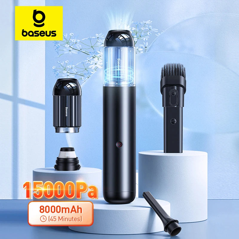 Wireless Portable Handheld 135W Strong Suction Car Handy Vacuum Cleaner