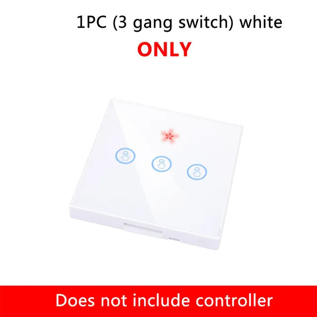 Smart Home Wireless Touch Switch Light Electrical 433Mhz Remote Control