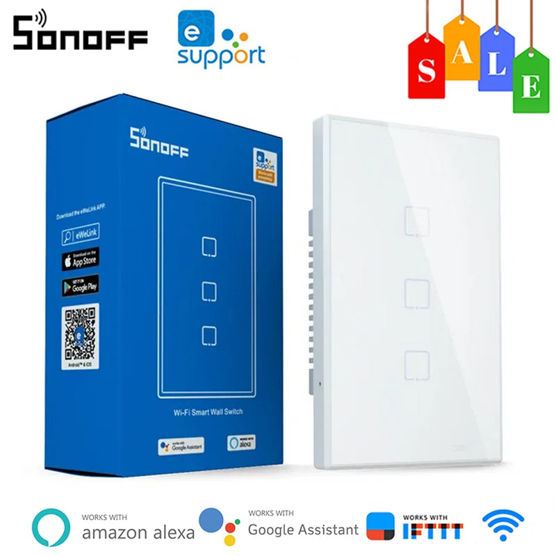 WiFi Smart Wall Touch Switch