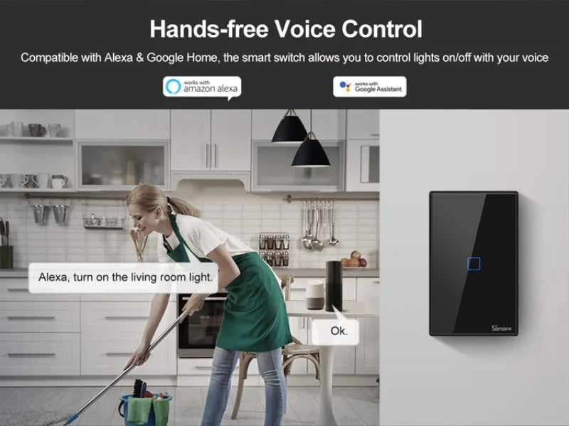 WiFi Smart Wall Touch Switch