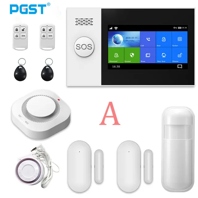 Tuya Alarm System 4.3 inch Screen WIFI