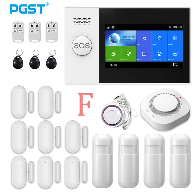 Tuya Alarm System 4.3 inch Screen WIFI