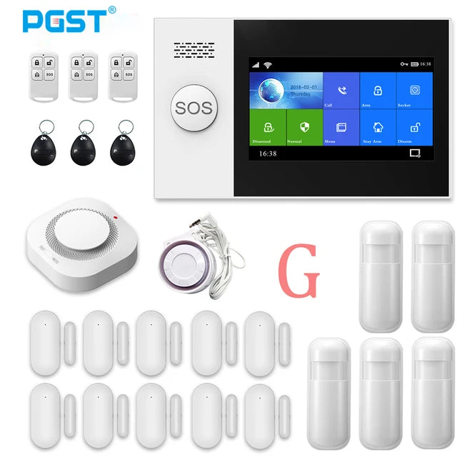 Tuya Alarm System 4.3 inch Screen WIFI