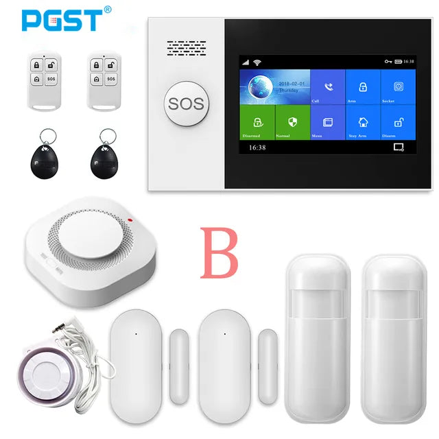 Tuya Alarm System 4.3 inch Screen WIFI