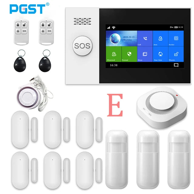Tuya Alarm System 4.3 inch Screen WIFI