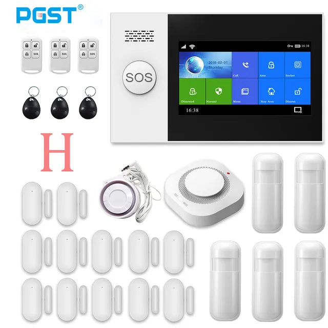 Tuya Alarm System 4.3 inch Screen WIFI
