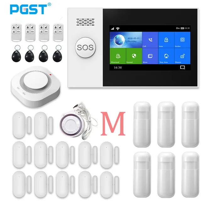 Tuya Alarm System 4.3 inch Screen WIFI