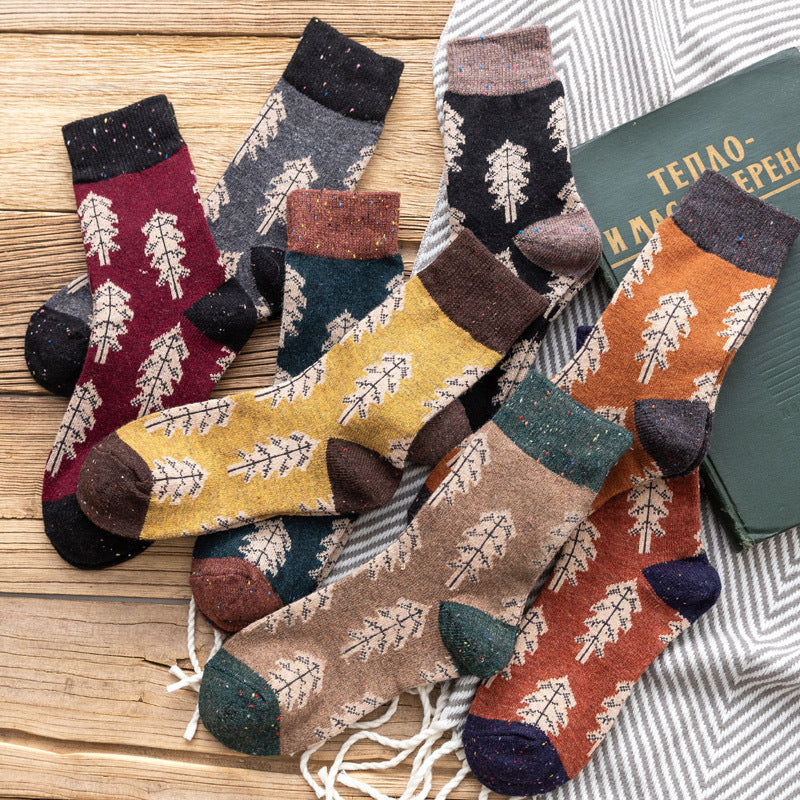 Christmas woolen socks