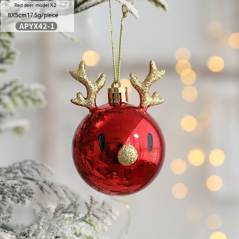 Decorative Ornaments Christmas Tree Ornaments Plastic