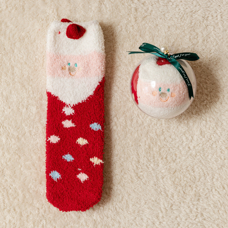 Christmas Decoration Acrylic Ball Boxed Christmas Socks