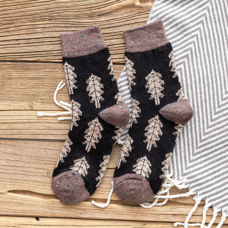 Christmas woolen socks