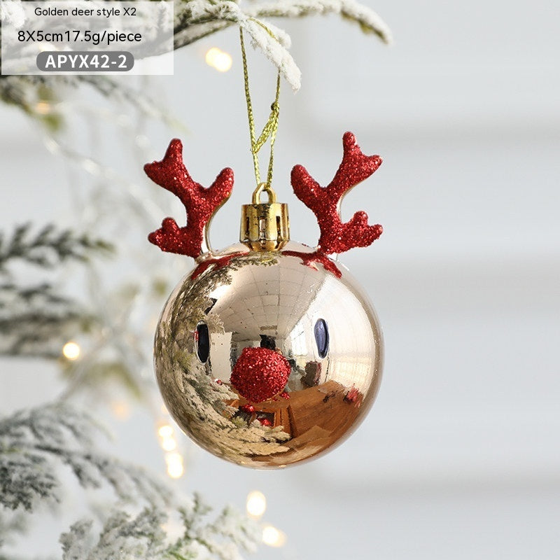 Decorative Ornaments Christmas Tree Ornaments Plastic