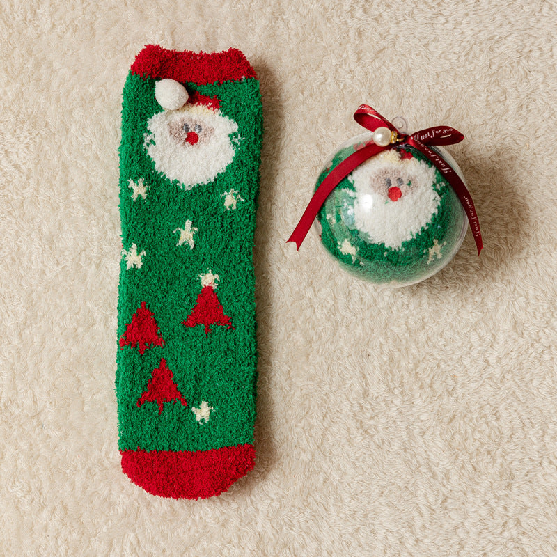 Christmas Decoration Acrylic Ball Boxed Christmas Socks