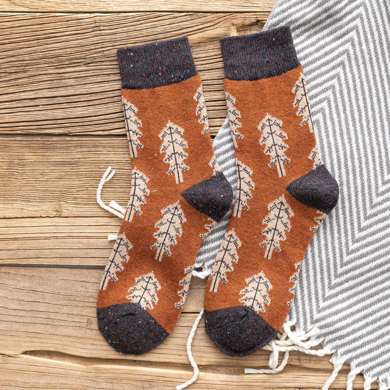 Christmas woolen socks