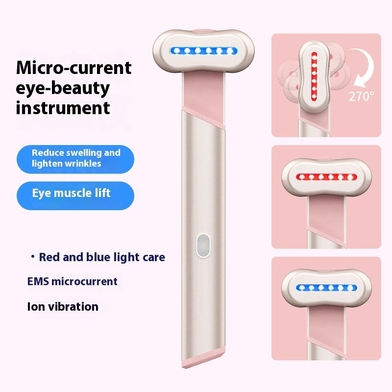 Electric Eye Massager Red Blue Light Massage