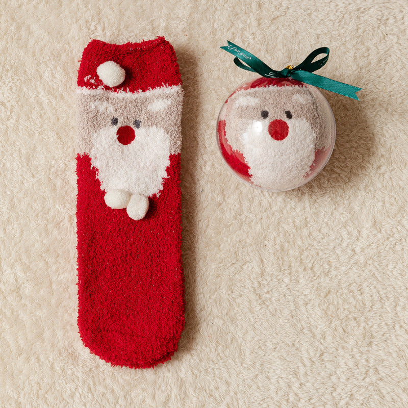 Christmas Decoration Acrylic Ball Boxed Christmas Socks