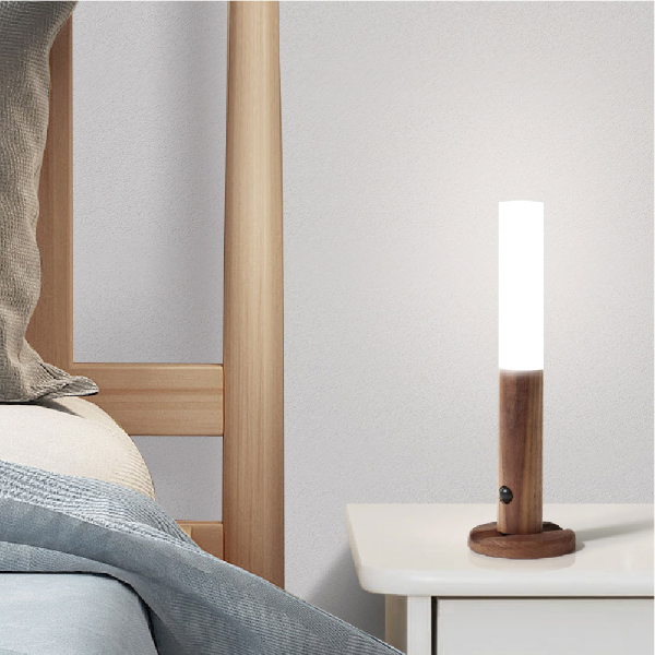 Motion Sensor Wood Night Light