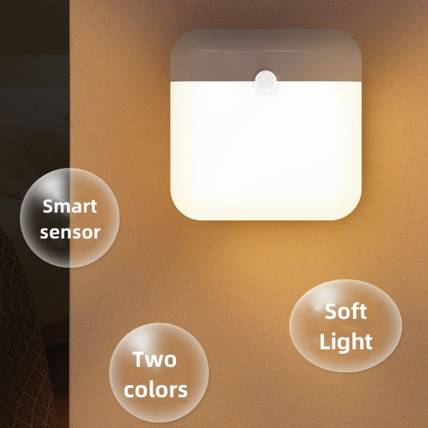 Motion Sensor Square Lamp