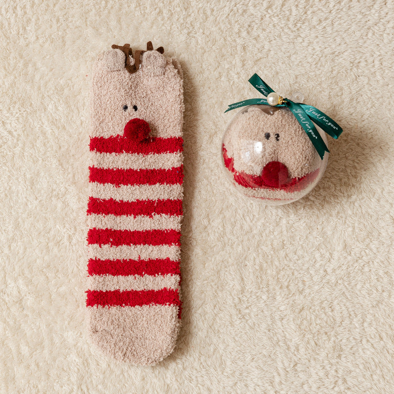 Christmas Decoration Acrylic Ball Boxed Christmas Socks