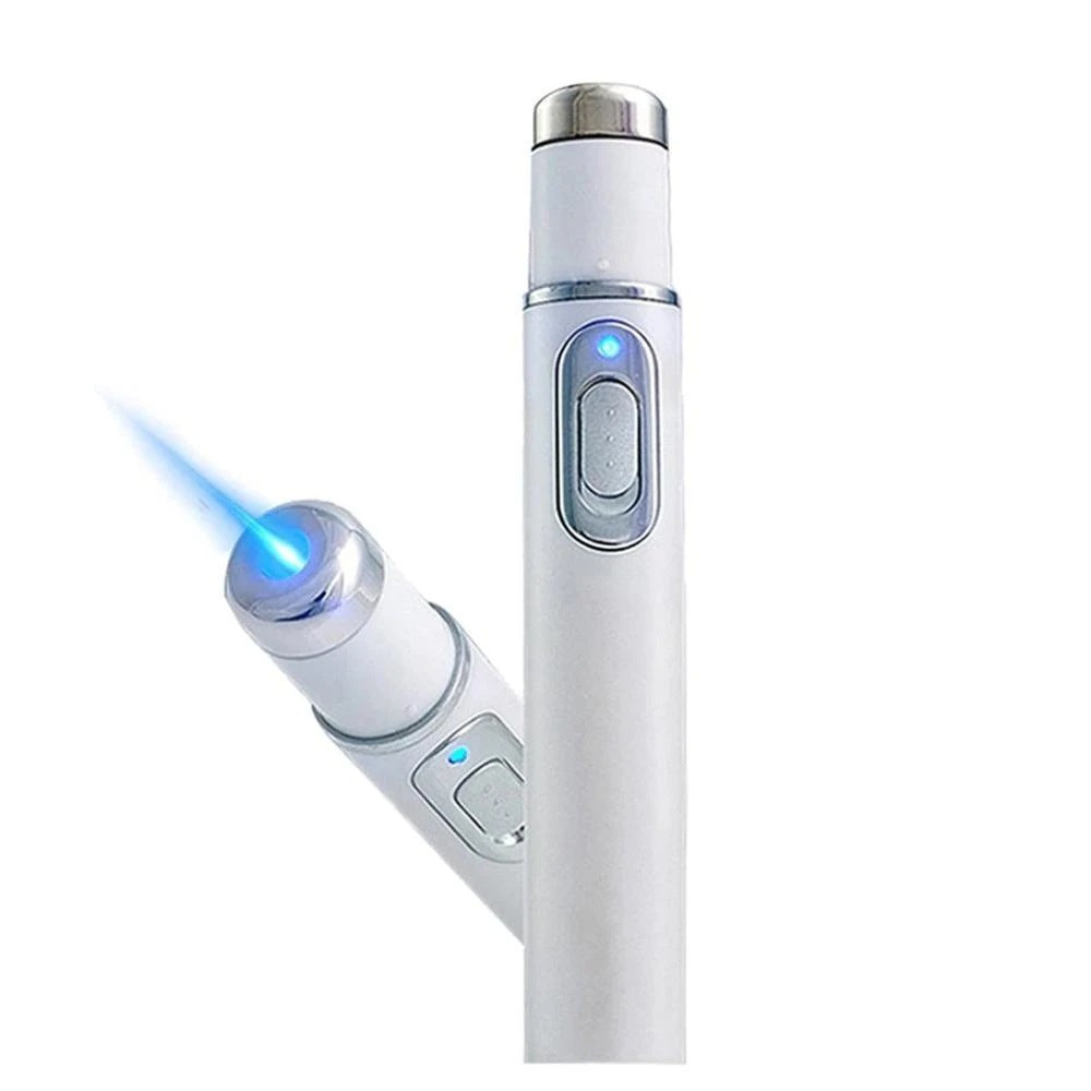 Blue Light Therapy Acne Laser Pen Soft Scar Wrinkle Removal Device