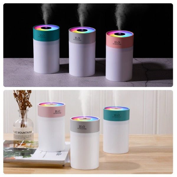 Luminous Humidifier Household Desktop Small Water Supplement Spray Air Humidification Usb Car Portable Night Light 260Ml