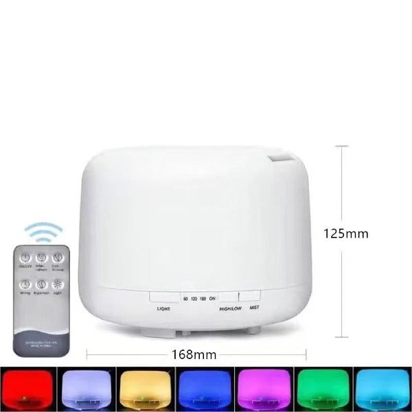 2023 New Aroma Diffuser Air Humidifier 500ML Ultrasonic Cool Mist Maker Fogger LED Essential Oil Aroma Diffuser