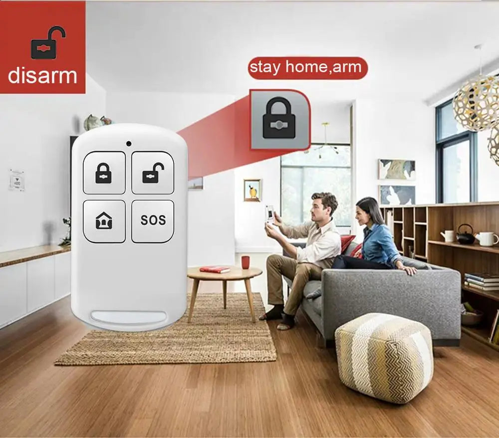 Tuya Alarm System 4.3 inch Screen WIFI 