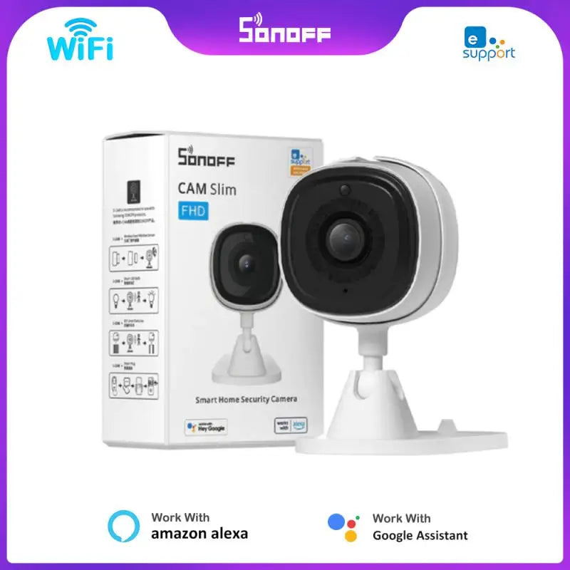 Slim WiFi Smart Security Camera 1080P