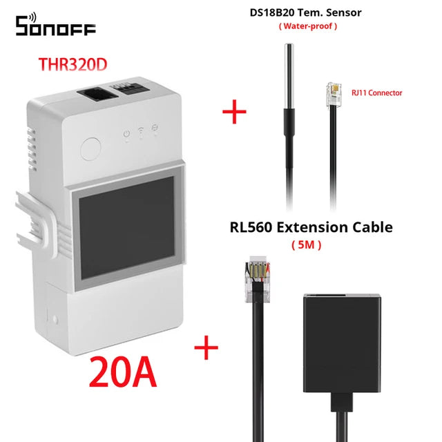 Wifi Smart Temperature and Humidity Monitoring Switch