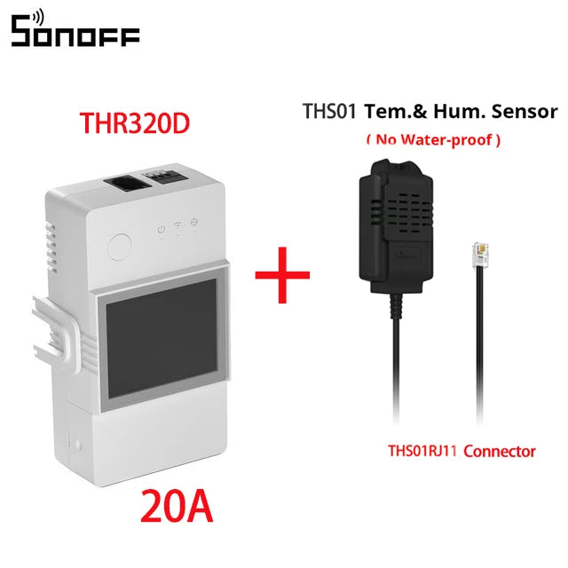 Wifi Smart Temperature and Humidity Monitoring Switch