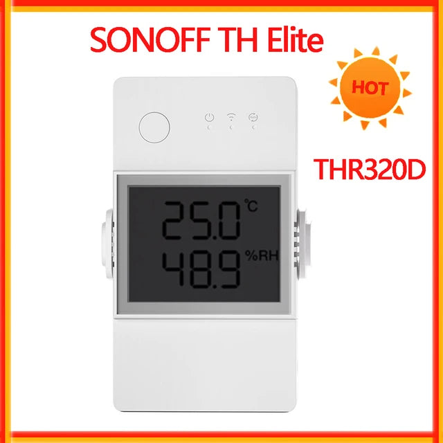 Wifi Smart Temperature and Humidity Monitoring Switch