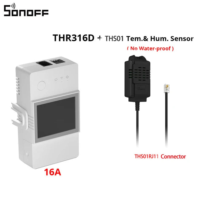 Wifi Smart Temperature and Humidity Monitoring Switch