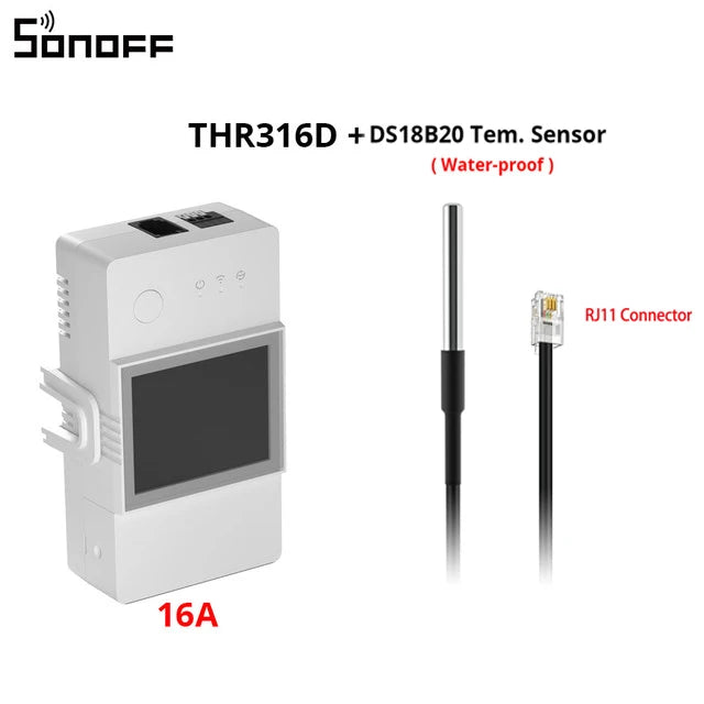 Wifi Smart Temperature and Humidity Monitoring Switch