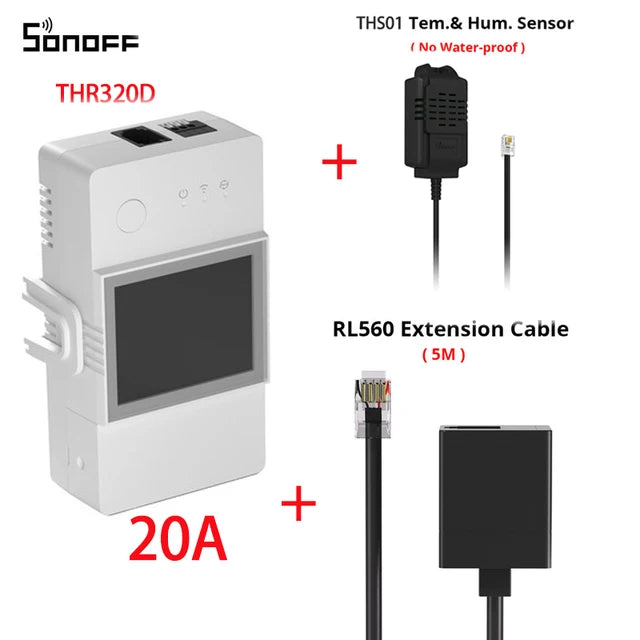 Wifi Smart Temperature and Humidity Monitoring Switch