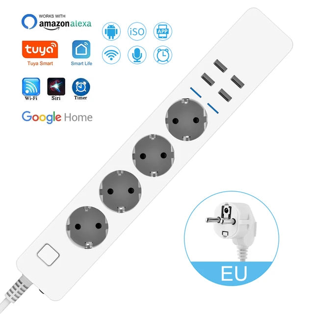 Smart Plug WIFI US Alexa Google Home Voice Control Timer Outlet Smart Life Remote Control