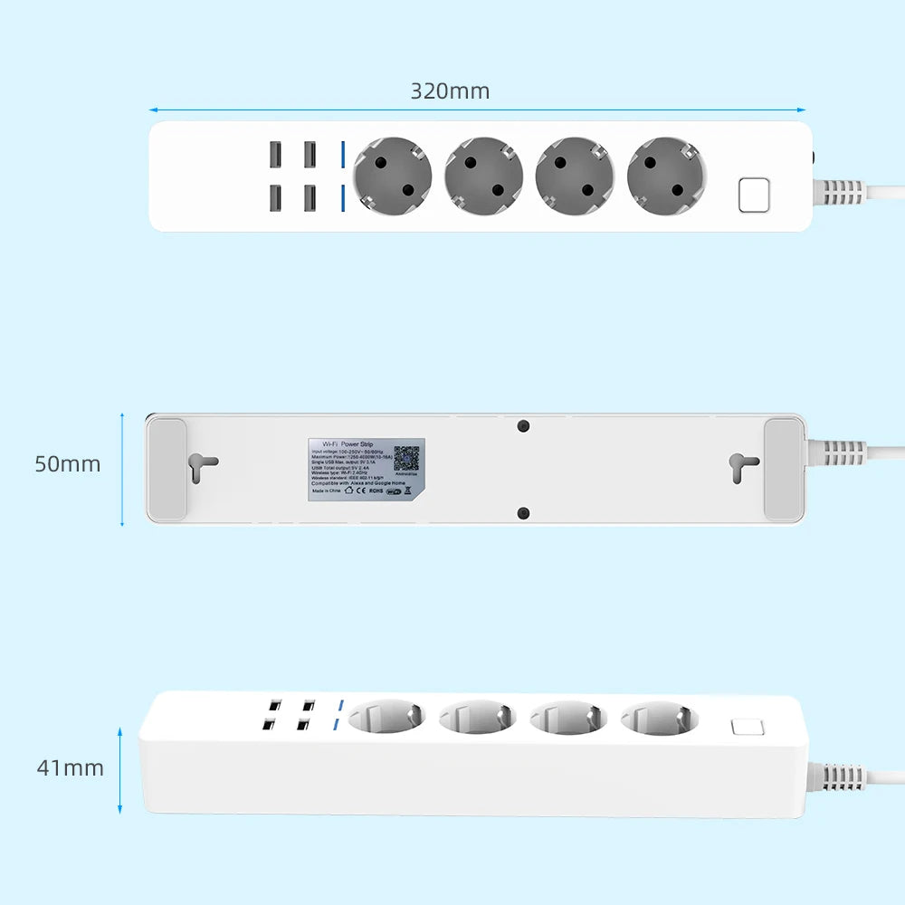 Smart Plug WIFI US Alexa Google Home Voice Control Timer Outlet Smart Life Remote Control