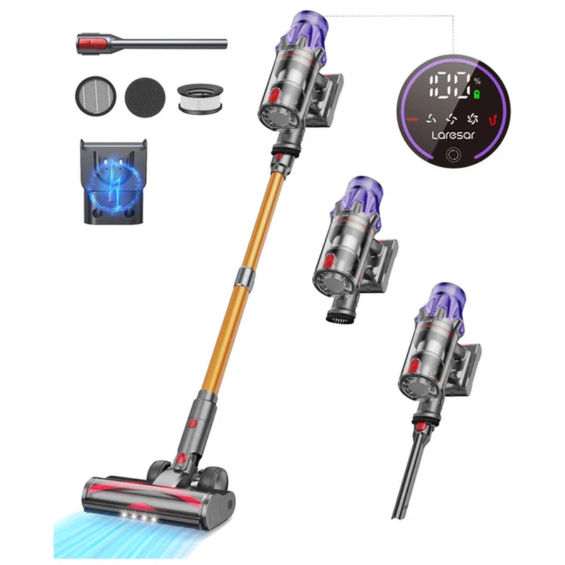 Cordless Vacuum Cleaner 500W 50KPA Suction Power Handheld smart Home